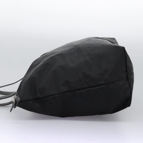 Christian Dior Tote Bag Nylon Black Auth ti2908 - Picture 4 of 14